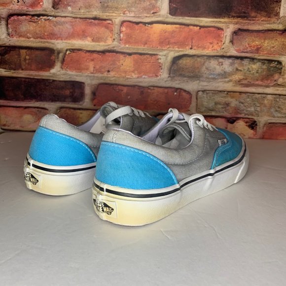 Vans Classic Sport Era low-top Sneakers in Grey & Teal - Men Size 5/Women 6.5 - Picture 4 of 5